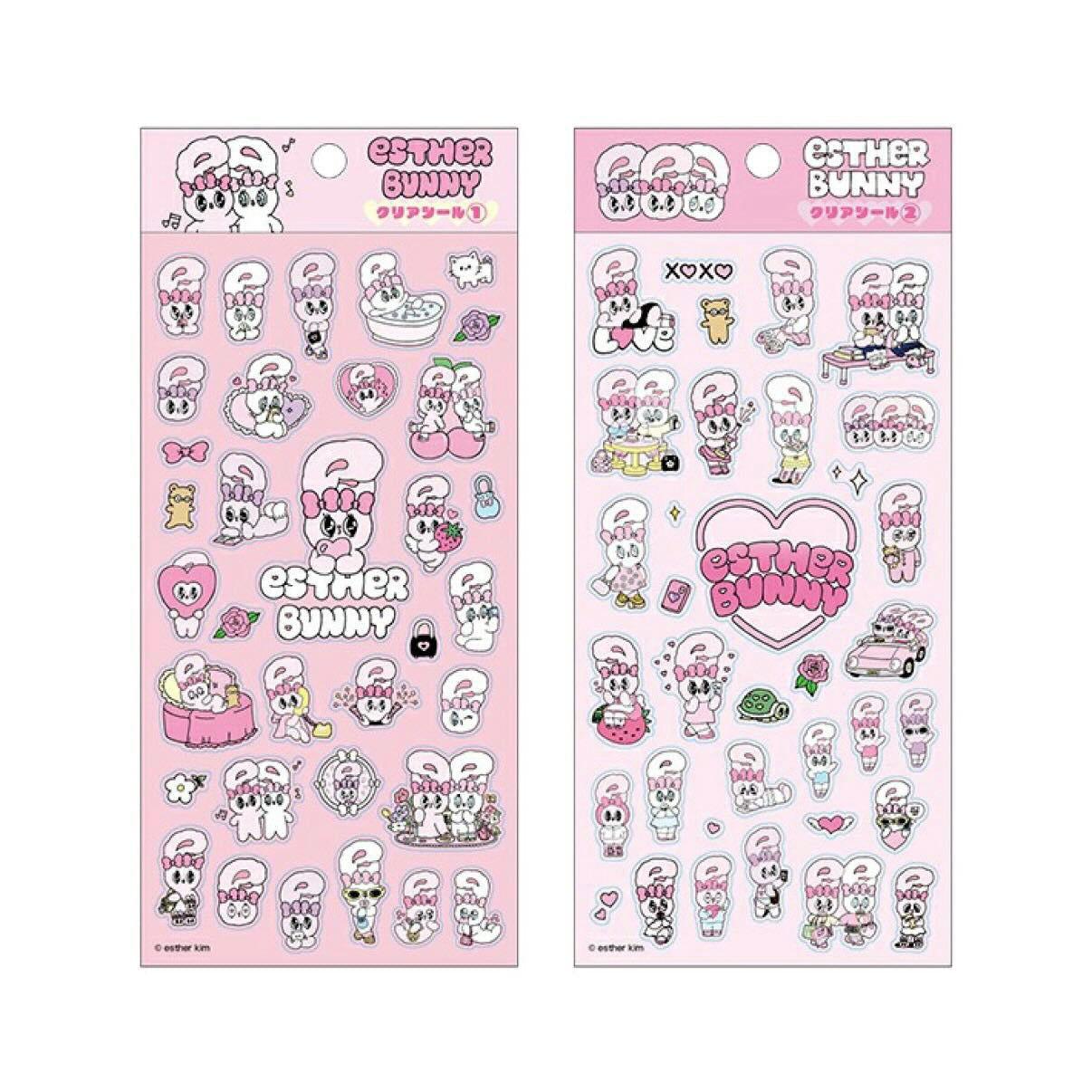 エスターバニークリアシールセット