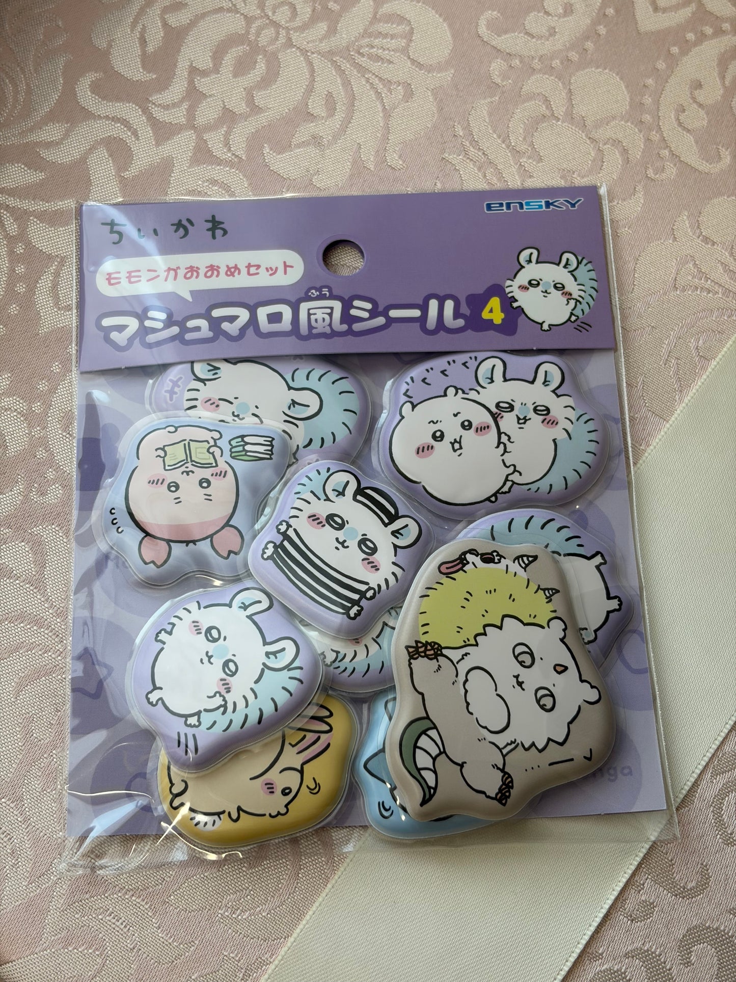 ちいかわマシュマロ風シール【7月中旬発送予定】