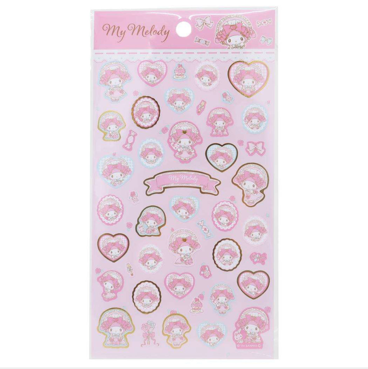 マイメロディ シールシート シール ロリータ気分 サンリオ