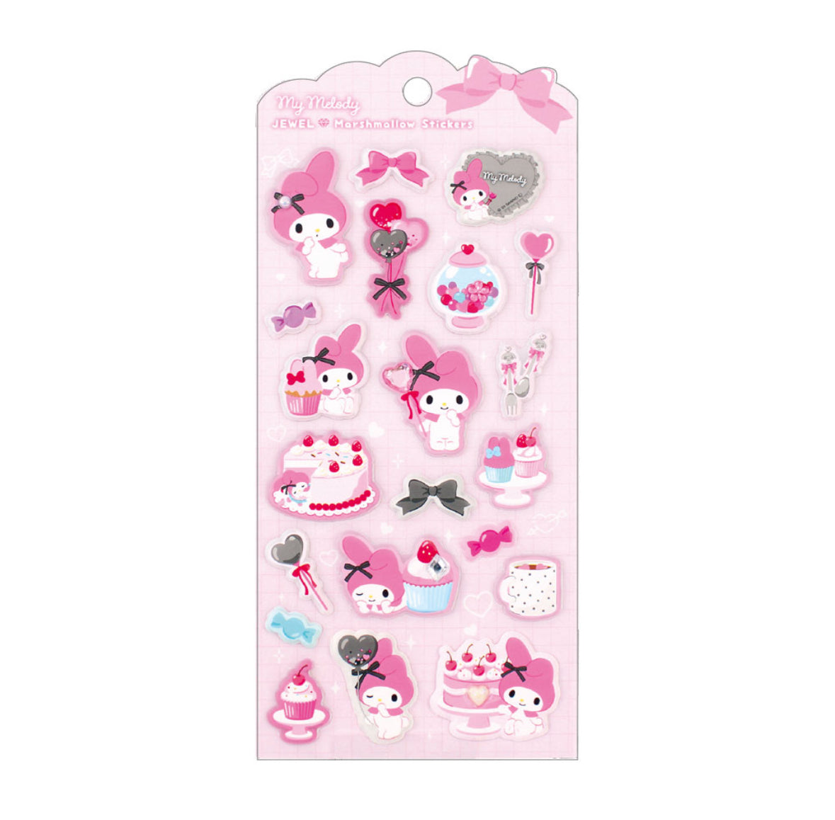 サンリオ ジュエルマシュマロステッカーズ マイメロディ