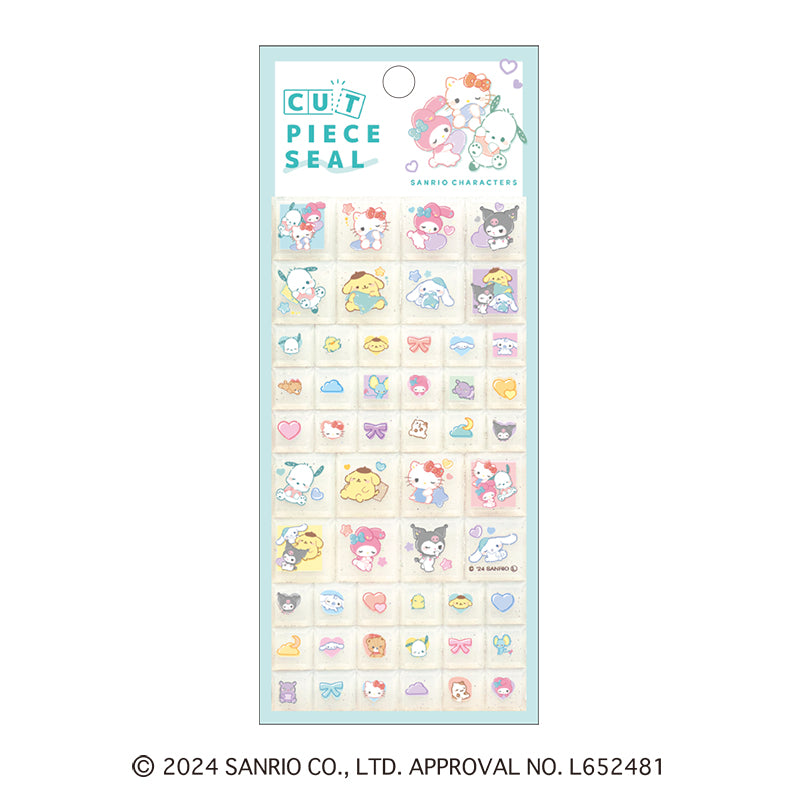 サンリオキャラクターズ カットピースシール むにゃっと
