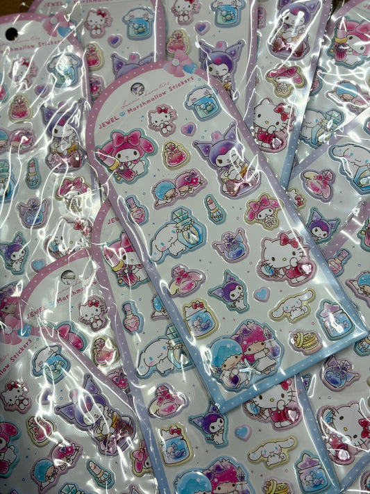 ジュエルマシュマロスティッカー【７月発送予定】