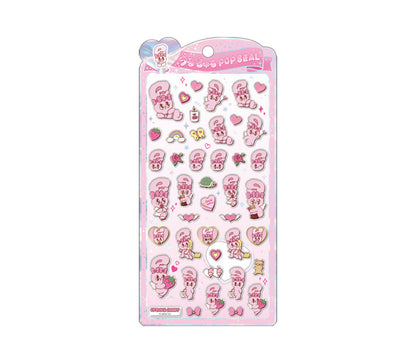 エスターバニー　うるちゅるポップシール　リボンバニー ６月発送予定