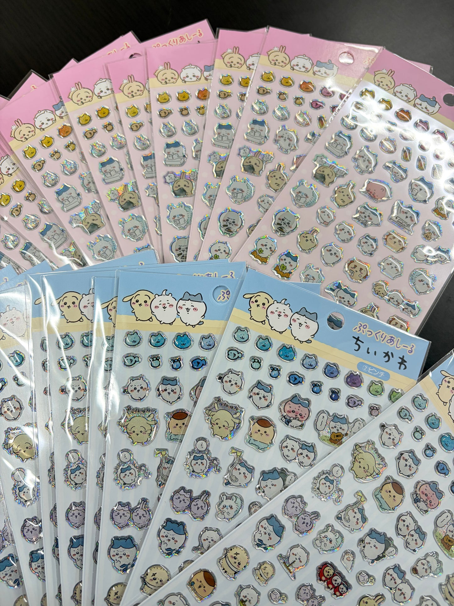 ちいかわぷっくりあしーる２枚セット【4月発送予定】