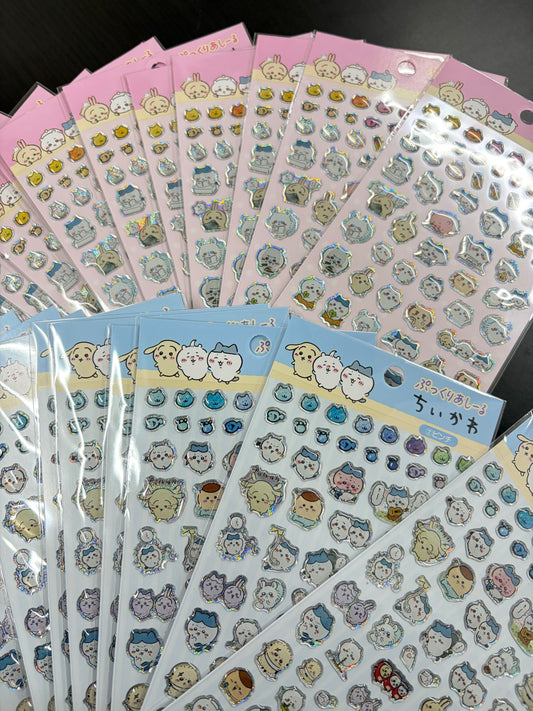 ちいかわぷっくりあしーる２枚セット【4月発送予定】