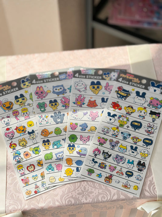 ４サイズステッカーたまごっち3枚ランダム【6月発送予定】