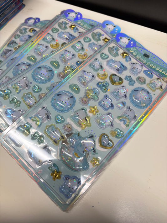 うるちゅるポップシール　ポチャッコベビー【7月発送予定】