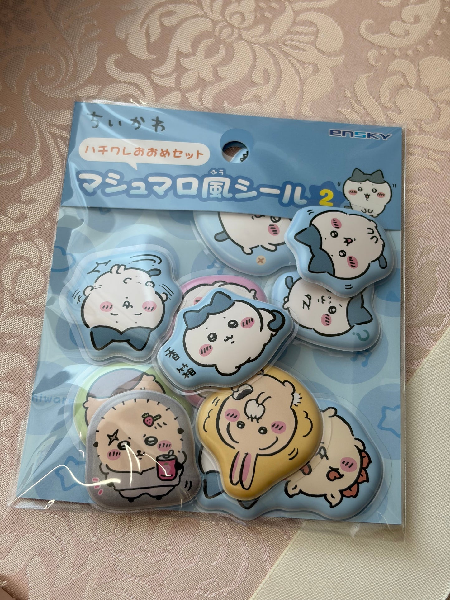 ちいかわマシュマロ風シール【7月中旬発送予定】