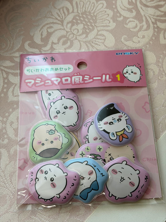 ちいかわマシュマロ風シール【7月中旬発送予定】