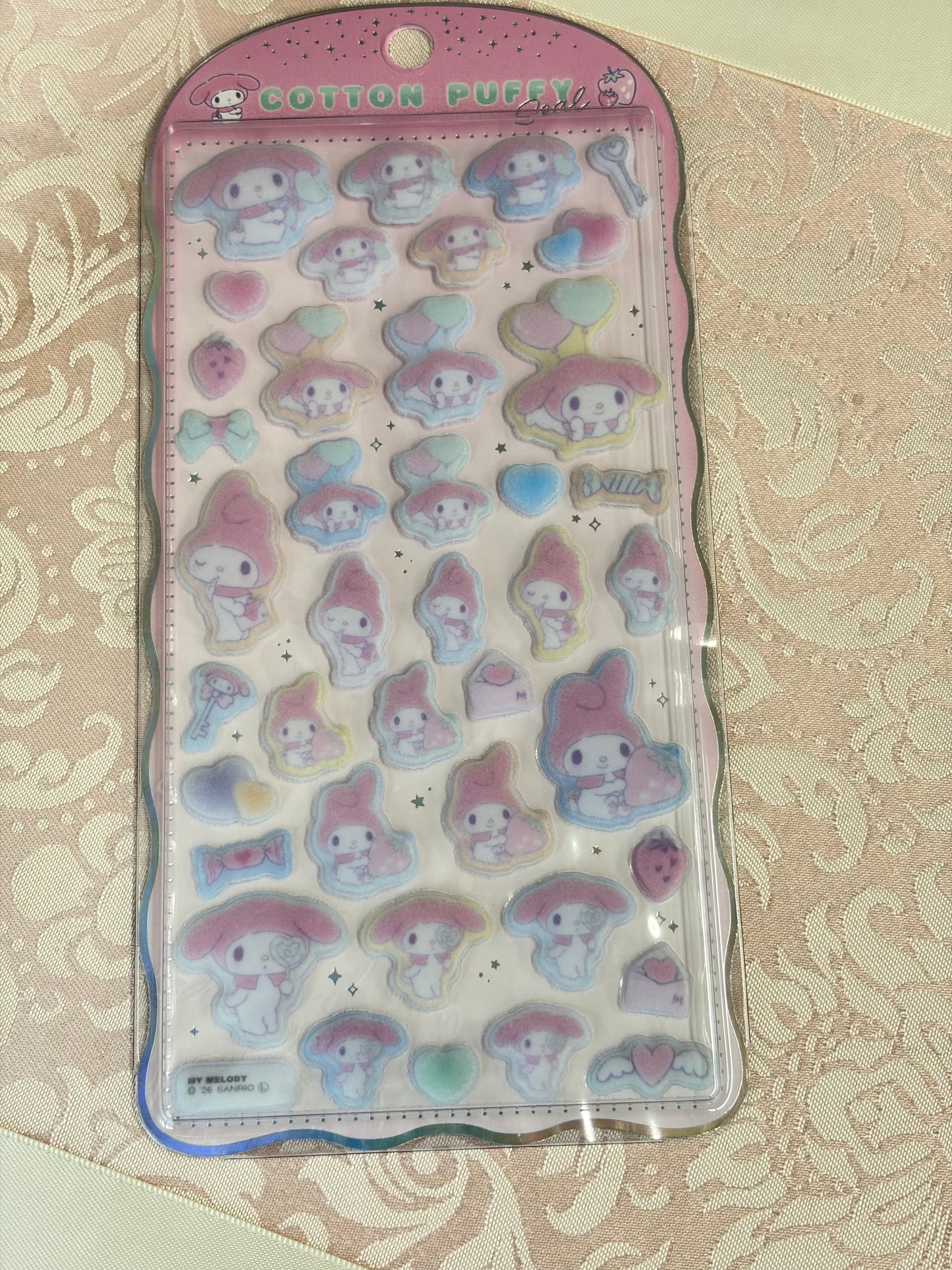 新作コットンパフィシール