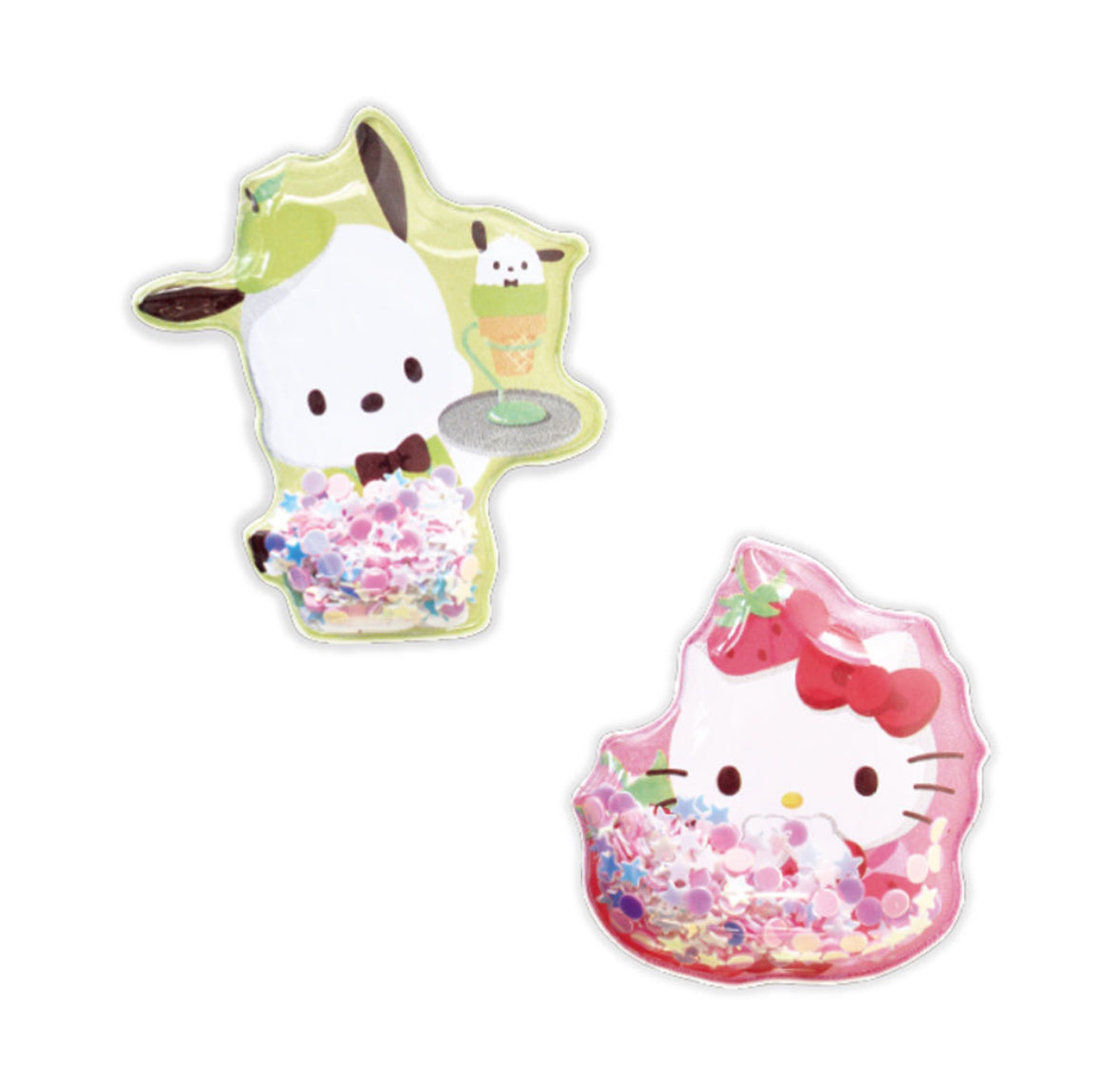 サンリオキャラクターズシェイカーステッカーズ パフェスイーツ