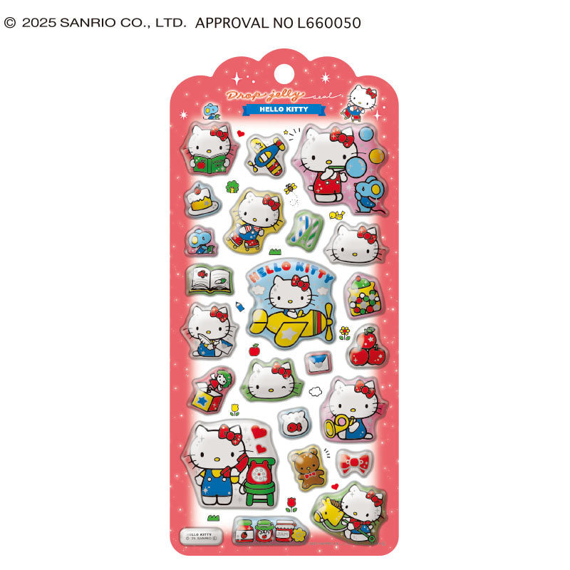 サンリオ　ドロップジェリーシール