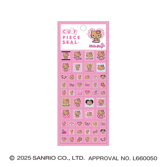 ハローキティ日焼けシリーズ　カットピースシール