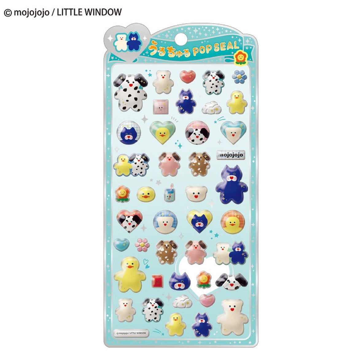 mojojojoうるちゅるポップシール【4月入荷予定】